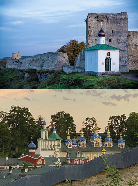 Изборская крепость и Печорский монастырь главные объекты на индивидуальной экскурсии